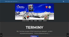 Desktop Screenshot of nadechy.pl